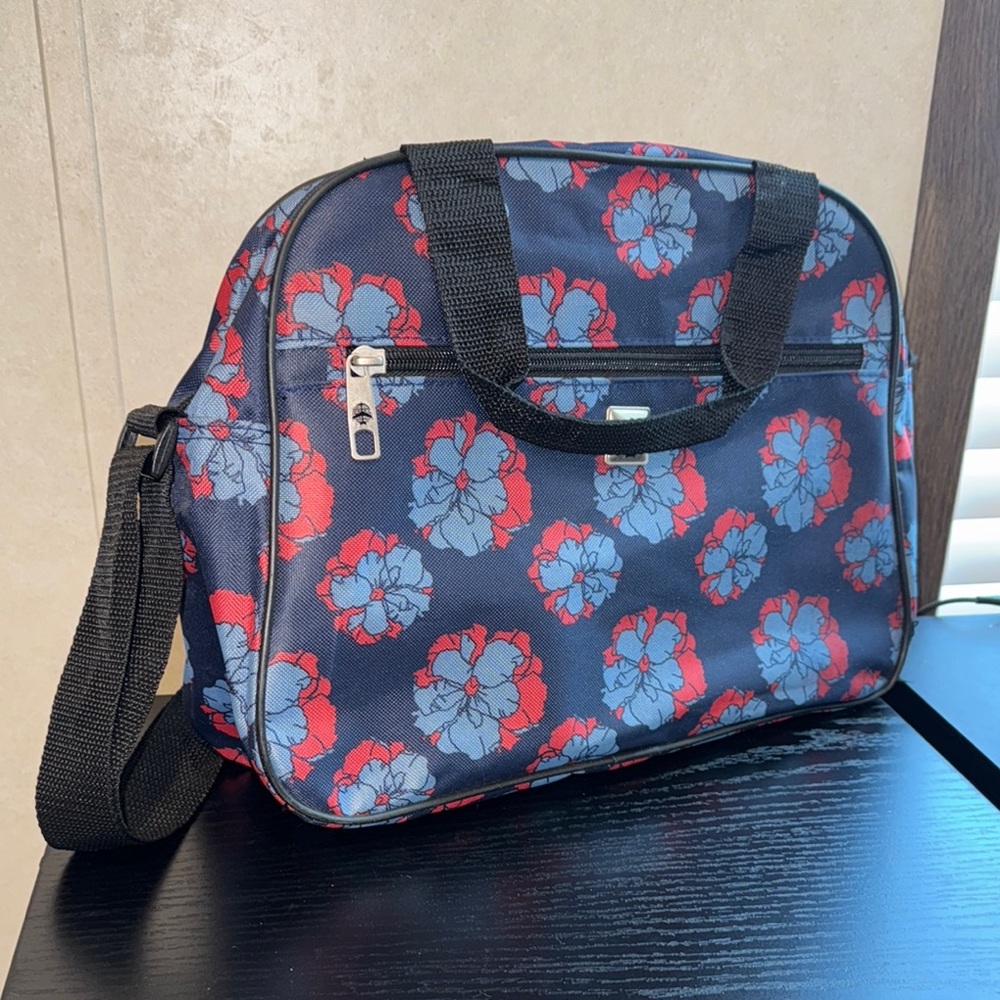 Floral Print Shoulder Bag